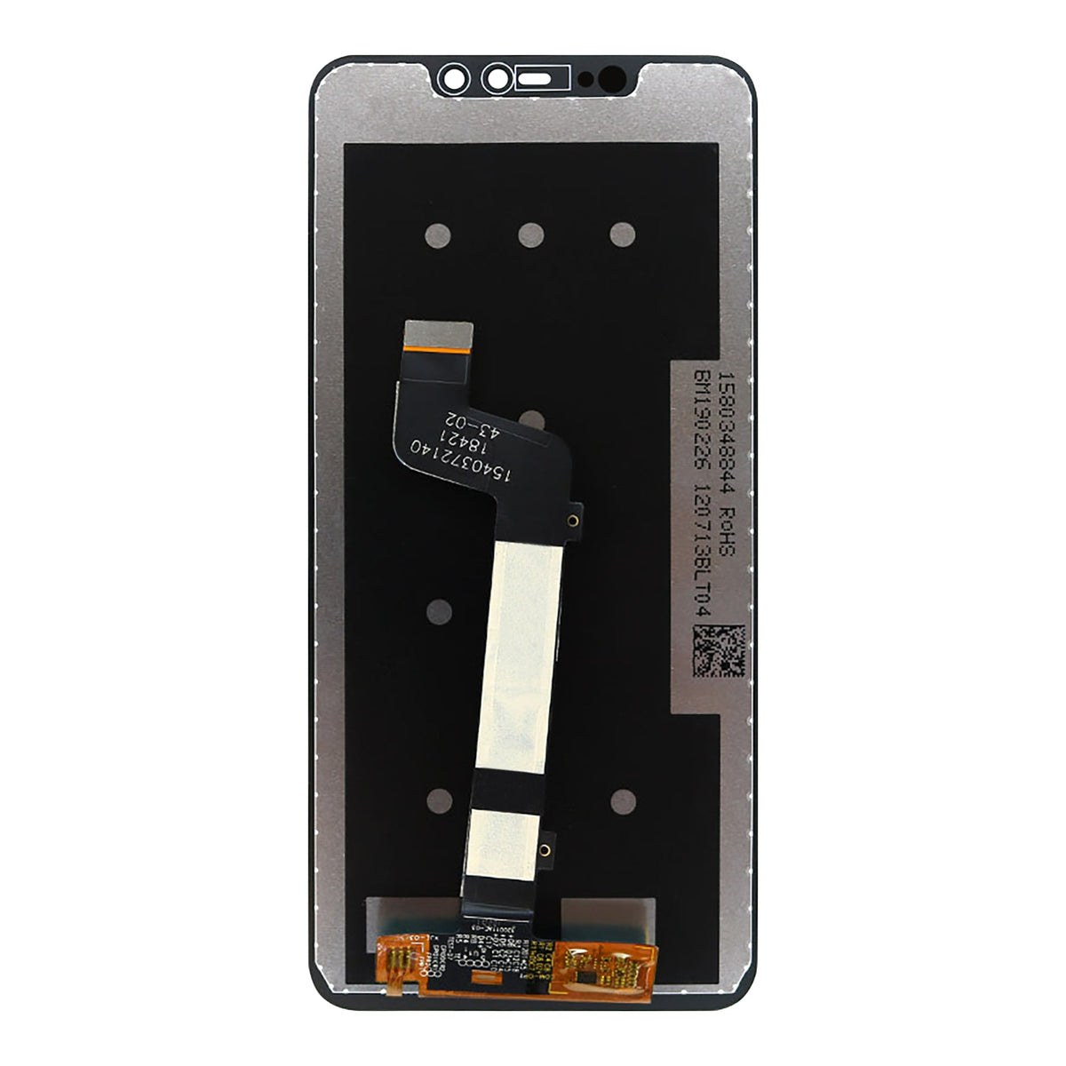 Xiaomi Redmi Note 6 Pro Display und Digitizer ohne Rahmen, Schwarz, OEM
