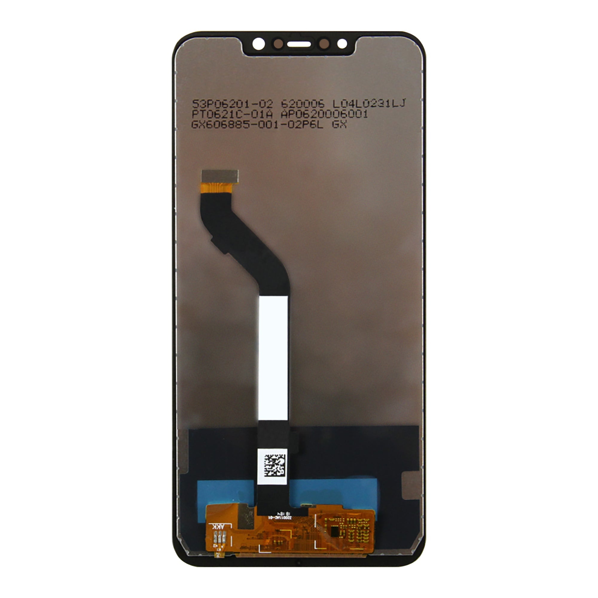 Xiaomi Pocophone F1 Display und Digitizer ohne Rahmen, Schwarz, OEM