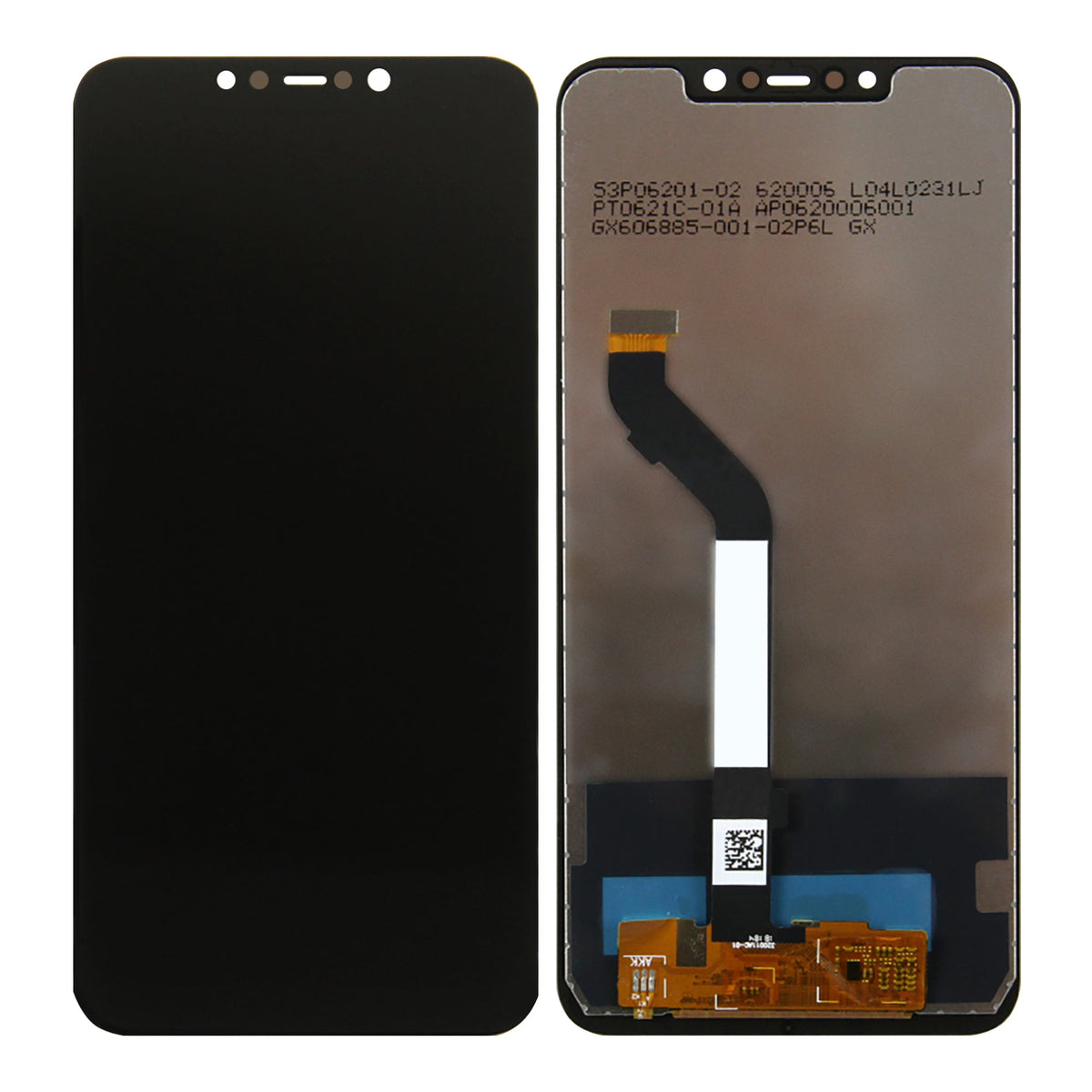 Xiaomi Pocophone F1 Display und Digitizer ohne Rahmen, Schwarz, OEM