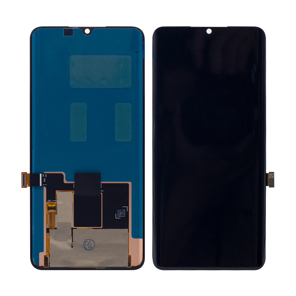 Xiaomi Mi Note 10, Mi Note 10 Pro, Mi Note 10 Lite Display und Digitizer ohne Rahmen, Mitternachtsschwarz (OEM)