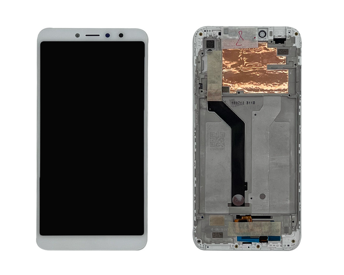Xiaomi Redmi S2 Display und Digitizer mit Rahmen, Weiß (OEM)