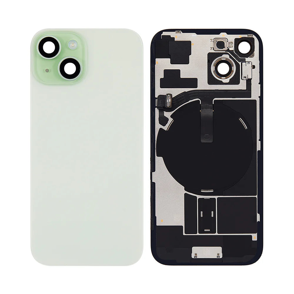Für iPhone 15: Zusätzliches Glas mit vergrößertem Kamerarahmen