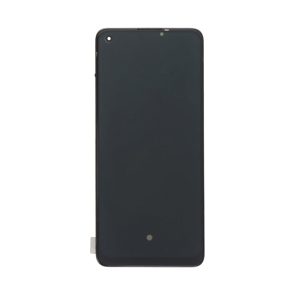 Oppo Reno7 Z 5G, Reno8 Lite 5G Display und Digitizer mit Rahmen, Schwarz (OEM)