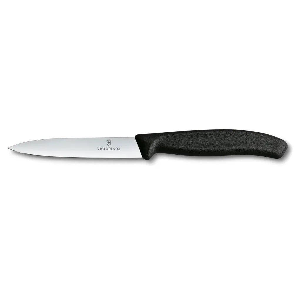 Victorinox Küchenmesser 10 cm – Polypropylen Griff (Schwarz, Grün, Gelb, Lila, Blau,Rot, Orange)