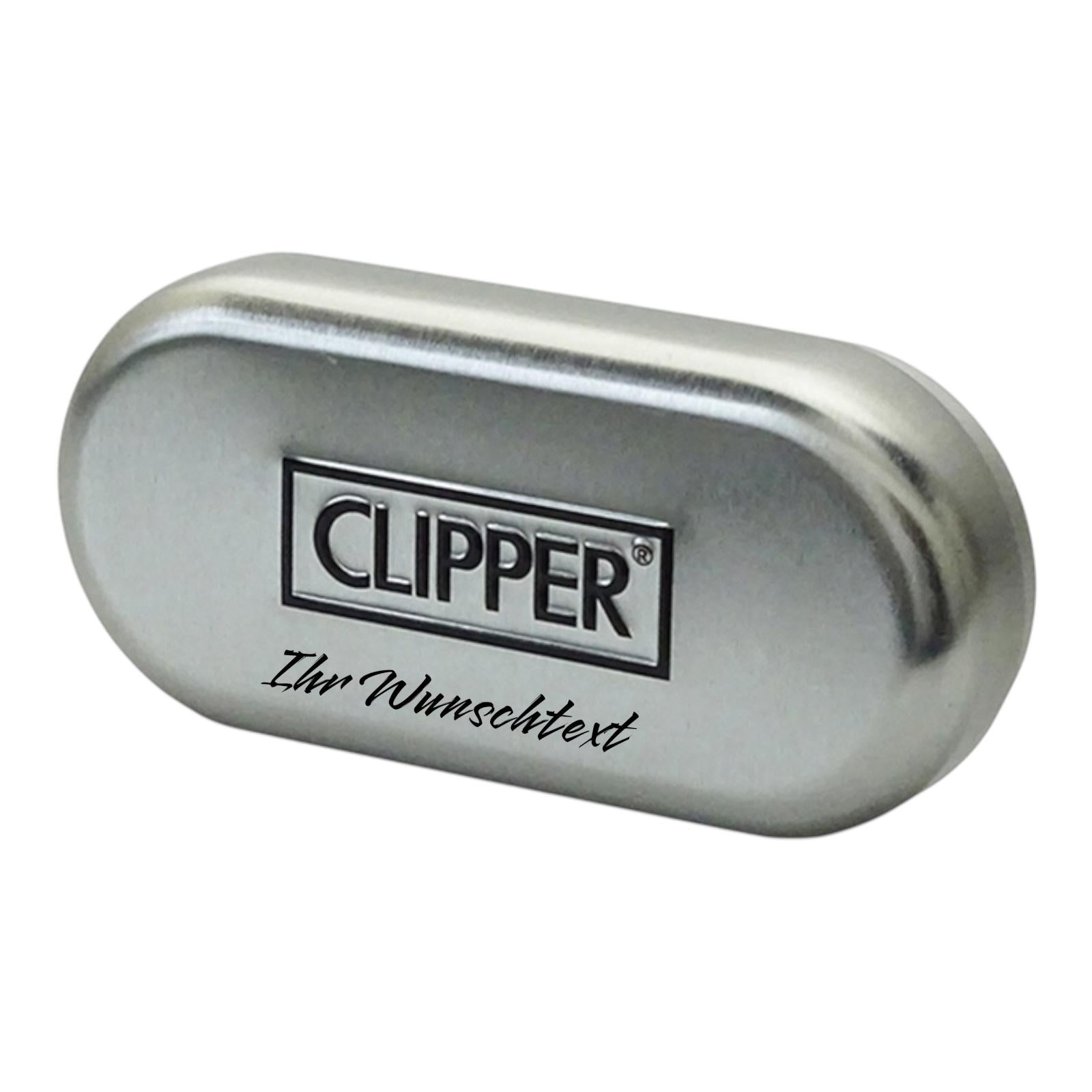 Clipper Metal Large TURQUOUSE (Auf Wunsch mit Gravur)