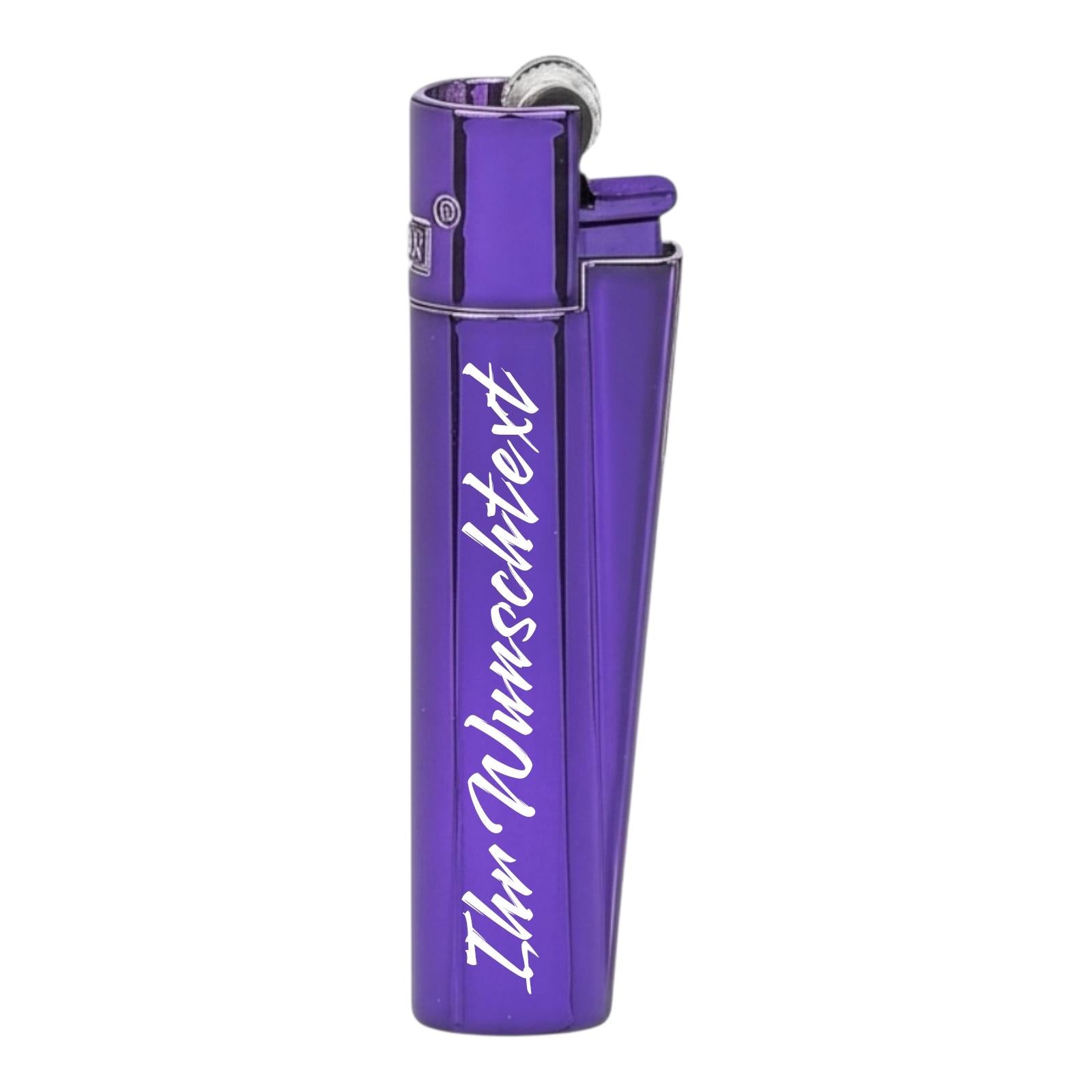 Clipper Metal Large PURPLE RAIN (Auf Wunsch mit Gravur)