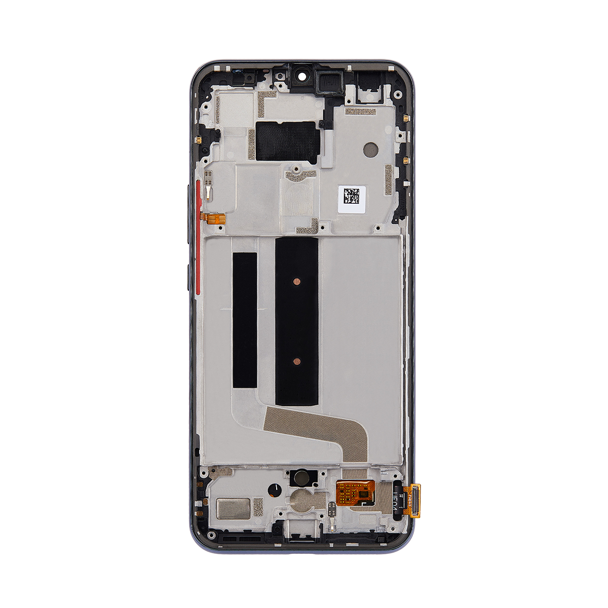 Xiaomi Mi 10 Lite 5G Display und Digitizer mit Rahmen, Kosmisches Grau (OEM)