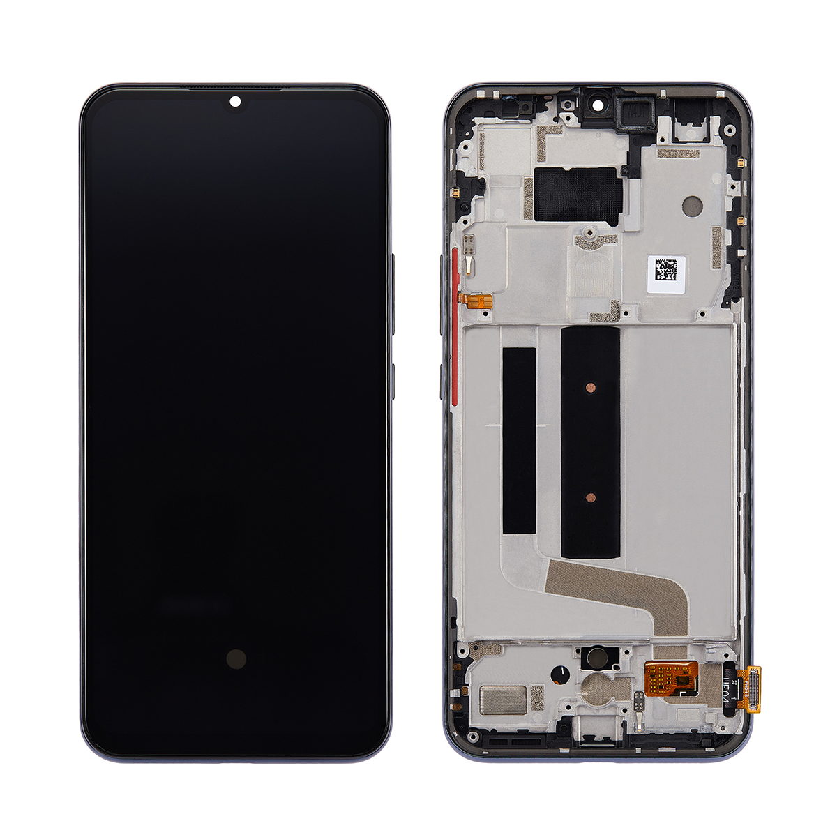 Xiaomi Mi 10 Lite 5G Display und Digitizer mit Rahmen, Kosmisches Grau (OEM)
