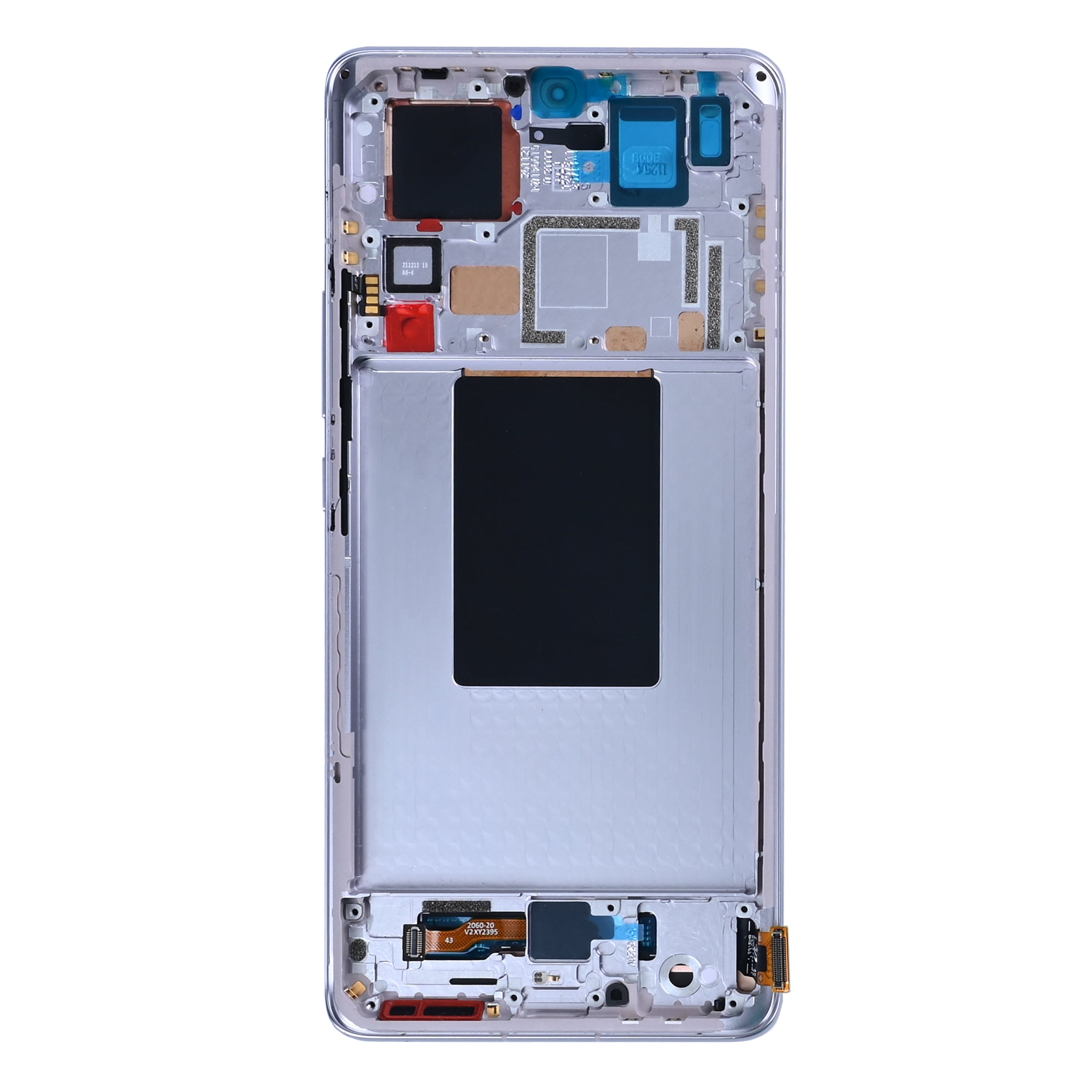 Xiaomi 12 Pro Display und Digitizer mit Rahmen, Lila OEM