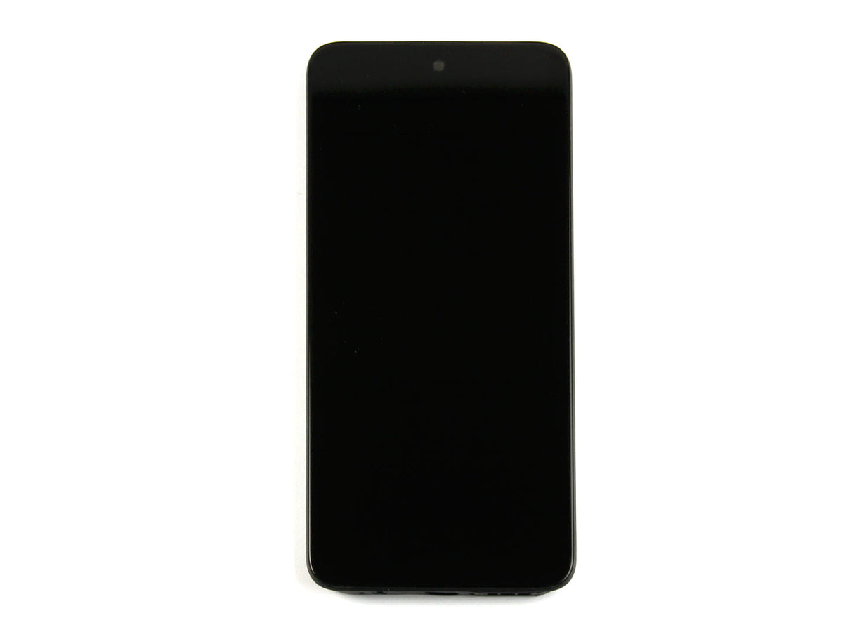 Xiaomi Redmi 10 (2021) Display und Digitizer mit Rahmen, Carbongrau (OEM)