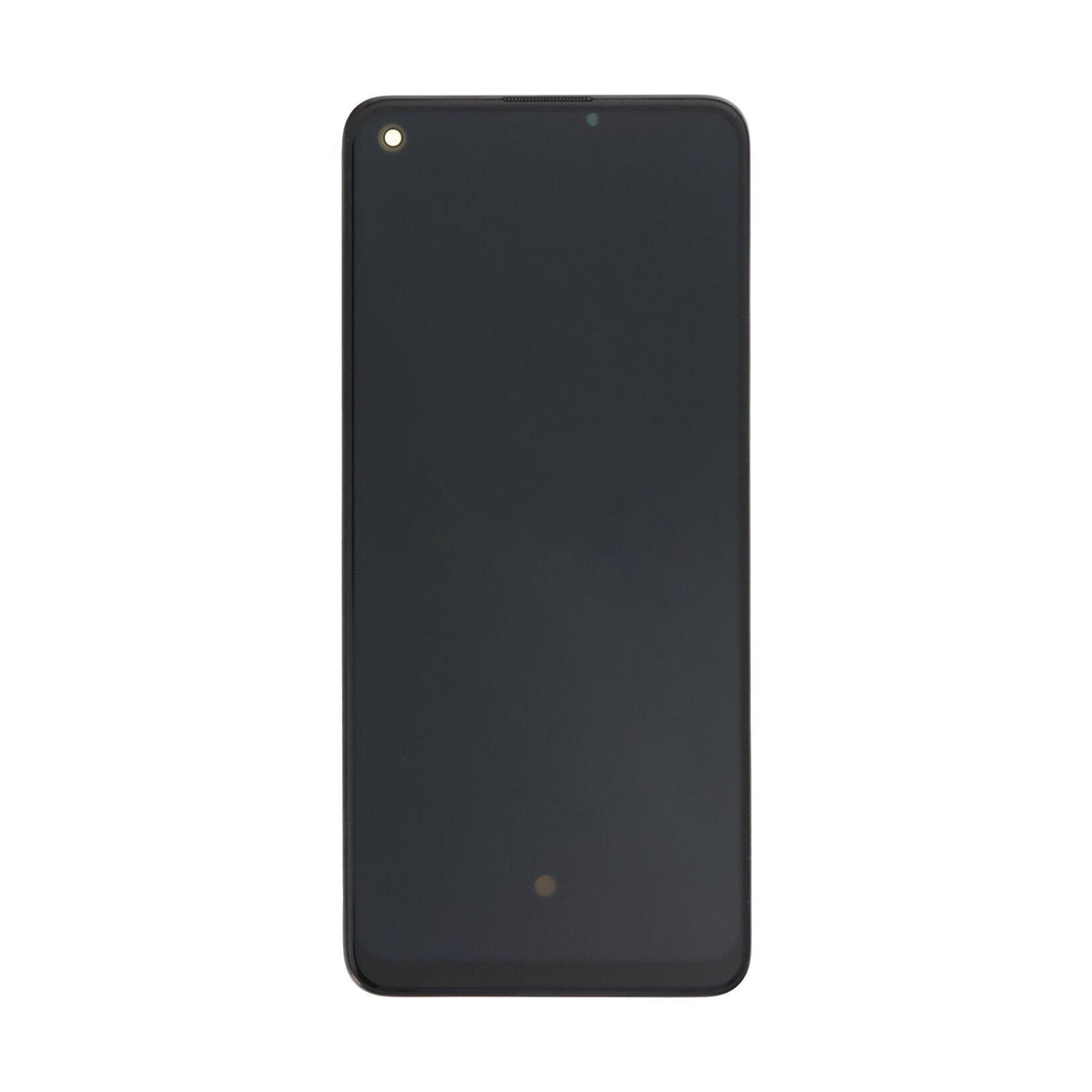 Oppo Reno 8 Lite Display und Digitizer mit Rahmen, Kosmisches Schwarz (OEM)