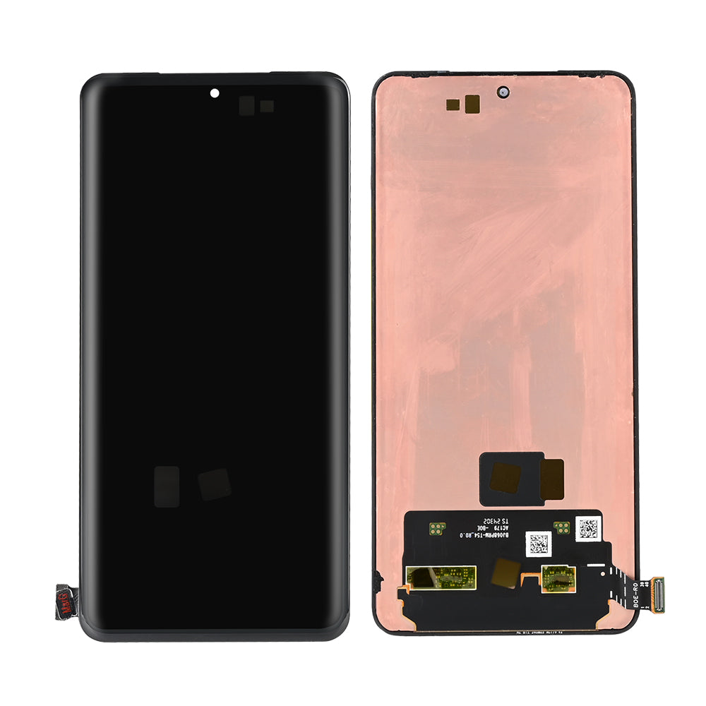 Oppo Find X8 Pro Display und Digitizer ohne Rahmen, Schwarz, OEM