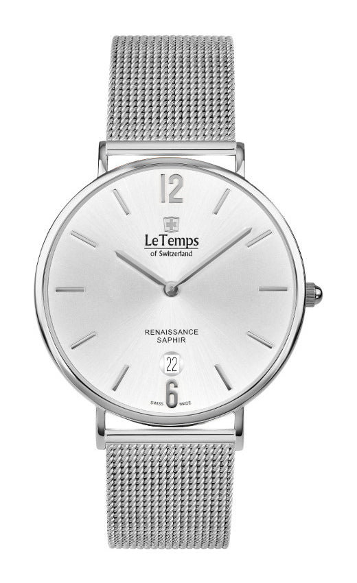 LeTemps RENAISSANCE SAPHIR QUARZ WATCH 30M