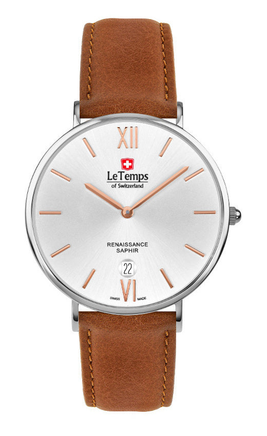 LeTemps RENAISSANCE SAPHIR QUARZ WATCH 30M