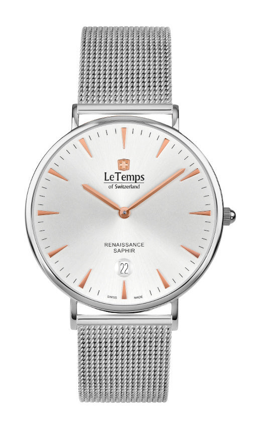 LeTemps RENAISSANCE SAPHIR QUARZ WATCH 30M