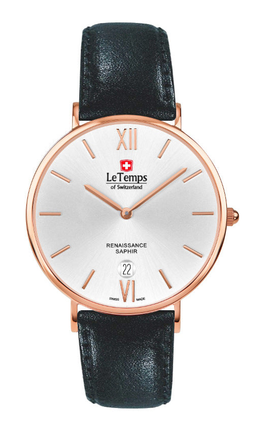 LeTemps RENAISSANCE SAPHIR QUARZ WATCH 30M