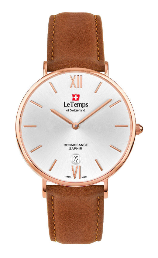 LeTemps RENAISSANCE SAPHIR QUARZ WATCH 30M