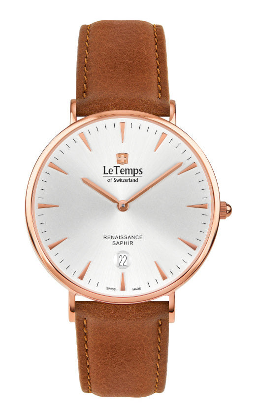 LeTemps RENAISSANCE SAPHIR QUARZ WATCH 30M