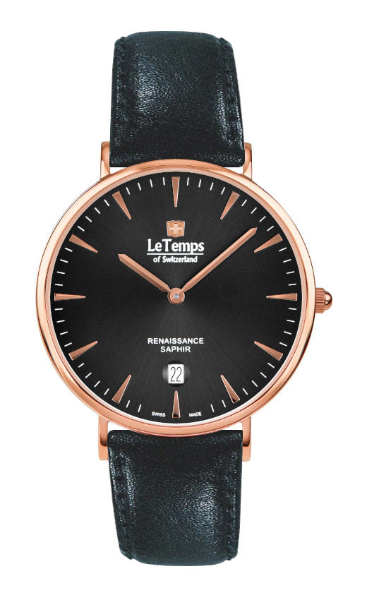 LeTemps RENAISSANCE SAPHIR QUARZ WATCH 30M