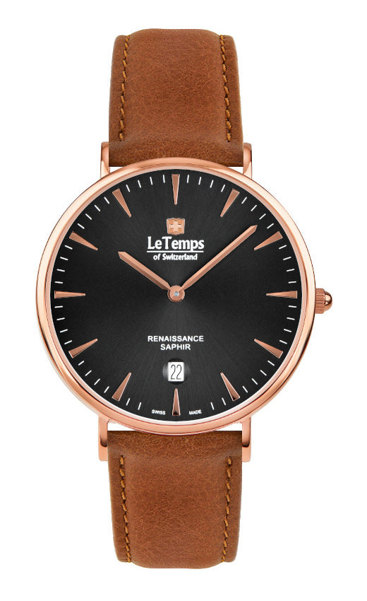 LeTemps RENAISSANCE SAPHIR QUARZ WATCH 30M