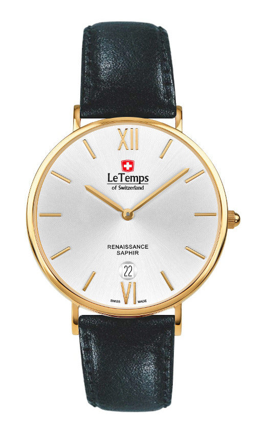 LeTemps RENAISSANCE SAPHIR QUARZ WATCH 30M