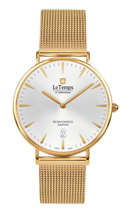 LeTemps RENAISSANCE SAPHIR QUARZ WATCH 30M