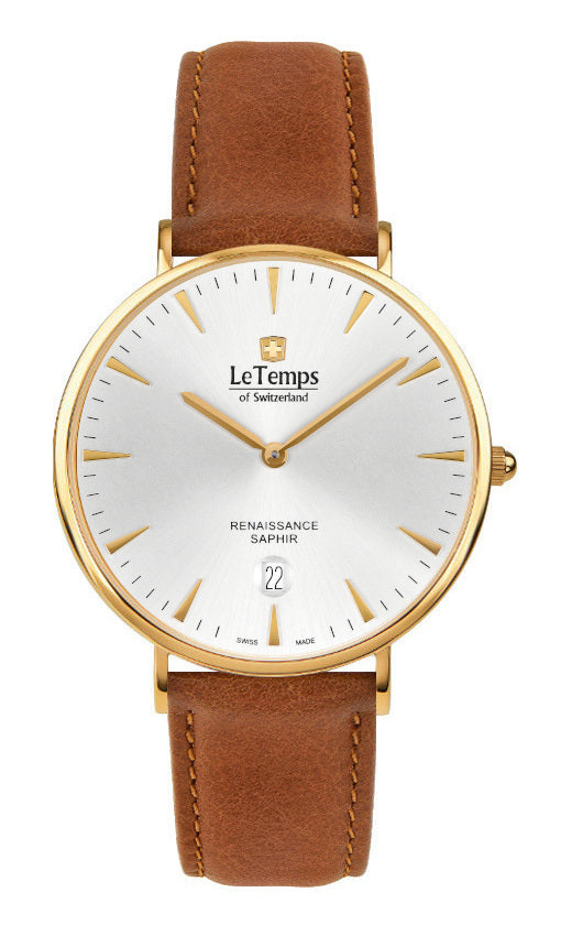 LeTemps RENAISSANCE SAPHIR QUARZ WATCH 30M