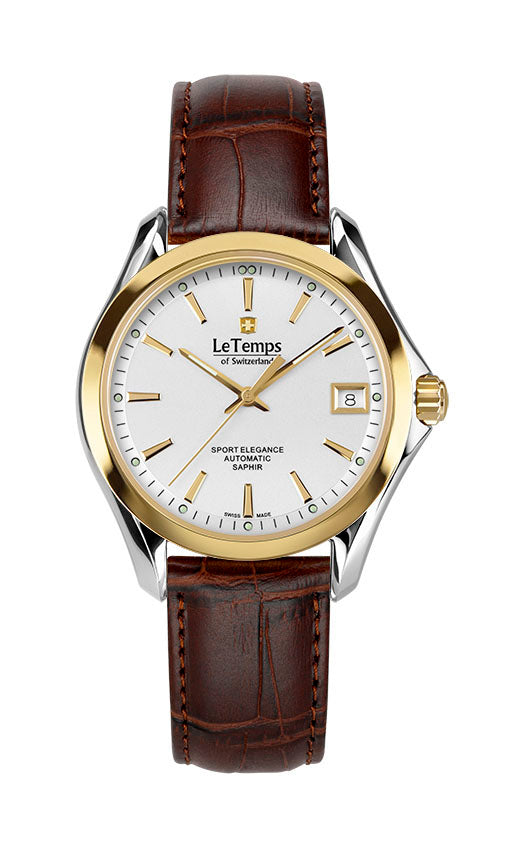 LeTemps SPORT ELEGANCE LADY 33 AUTOMATIC SAPHIR WATCH 100M