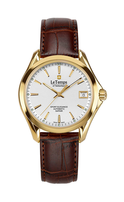 LeTemps SPORT ELEGANCE LADY 33 AUTOMATIC SAPHIR WATCH 100M