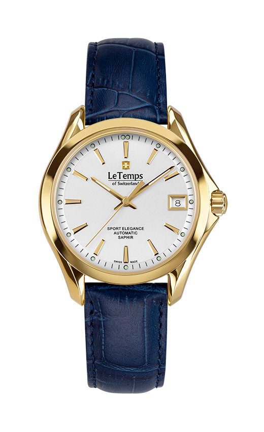 LeTemps SPORT ELEGANCE LADY 33 AUTOMATIC SAPHIR WATCH 100M