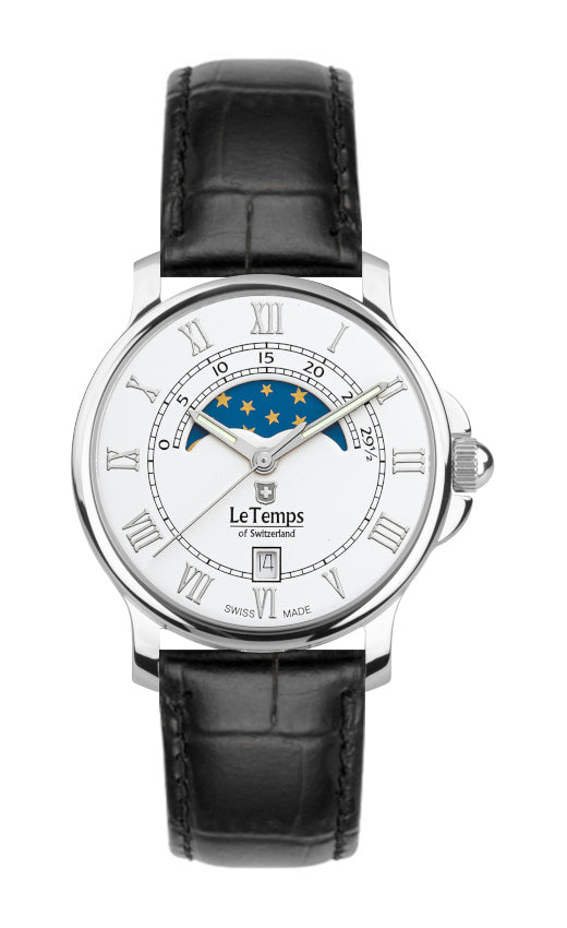 LeTemps ZAFIRA UNISEX SAPHIR QUARZ WATCH 50M