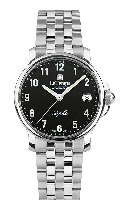 LeTemps ZAFIRA UNISEX SAPHIR QUARZ WATCH 50M