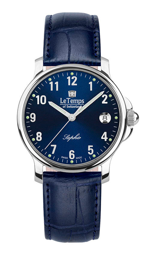 LeTemps ZAFIRA UNISEX SAPHIR QUARZ WATCH 50M