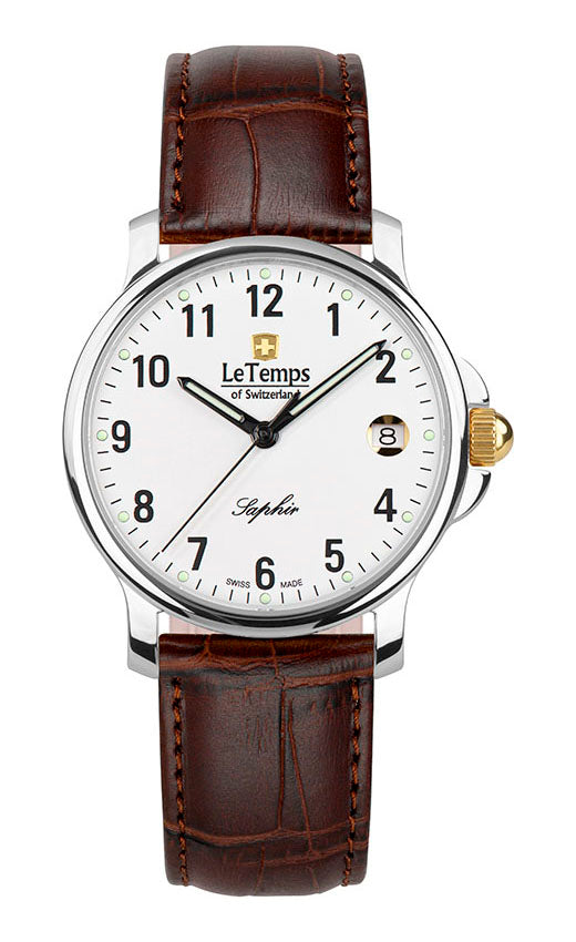 LeTemps ZAFIRA LADY SAPHIR QUARZ WATCH 50M