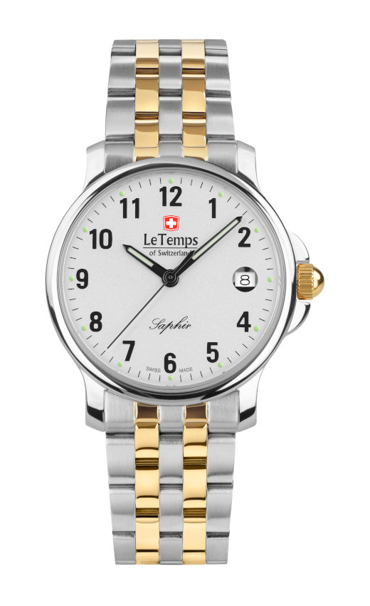 LeTemps ZAFIRA UNISEX SAPHIR QUARZ WATCH 50M