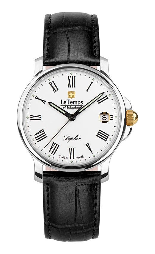LeTemps ZAFIRA UNISEX SAPHIR QUARZ WATCH 50M