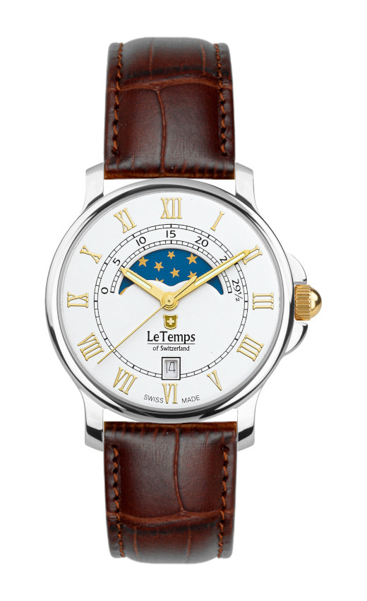LeTemps ZAFIRA UNISEX SAPHIR QUARZ WATCH 50M