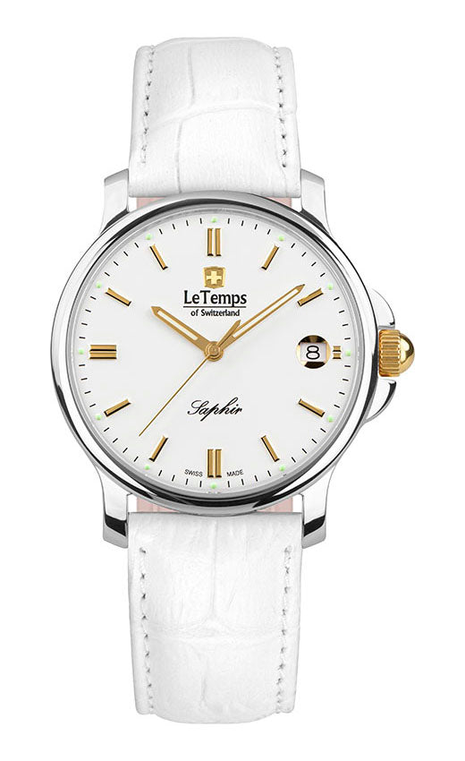 LeTemps ZAFIRA UNISEX SAPHIR QUARZ WATCH 50M