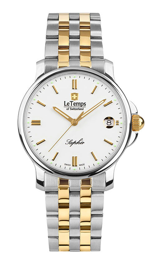 LeTemps ZAFIRA UNISEX SAPHIR QUARZ WATCH 50M