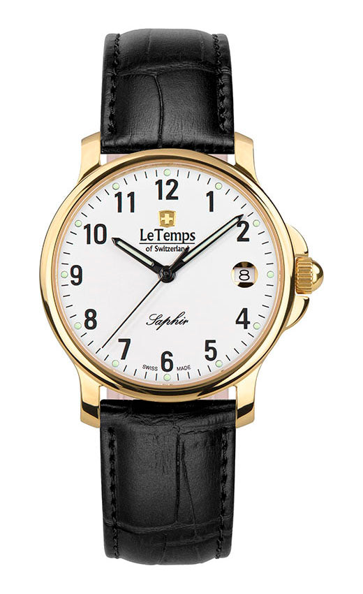 LeTemps ZAFIRA UNISEX SAPHIR QUARZ WATCH 50M