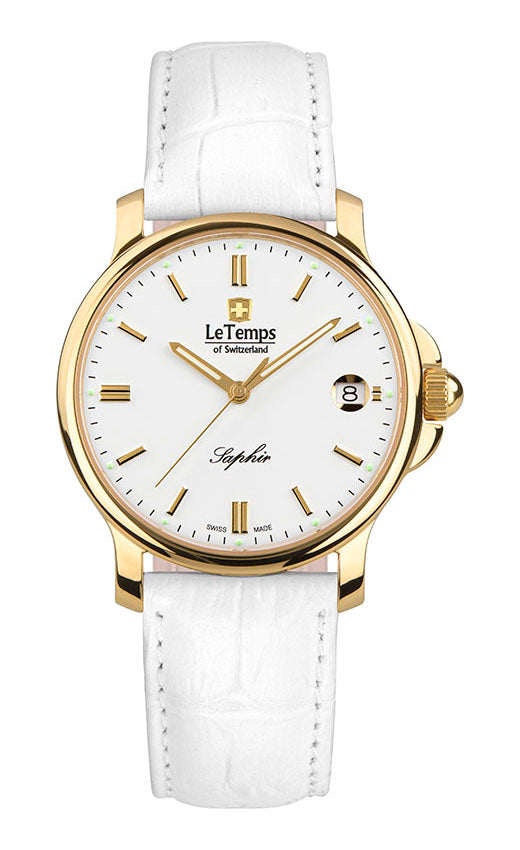 LeTemps ZAFIRA UNISEX SAPHIR QUARZ WATCH 50M
