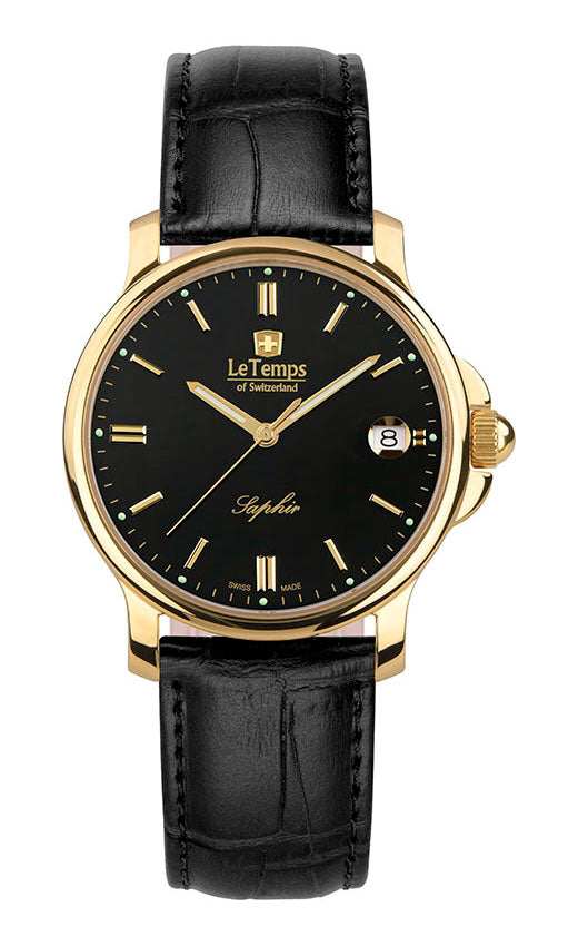 LeTemps ZAFIRA UNISEX SAPHIR QUARZ WATCH 50M