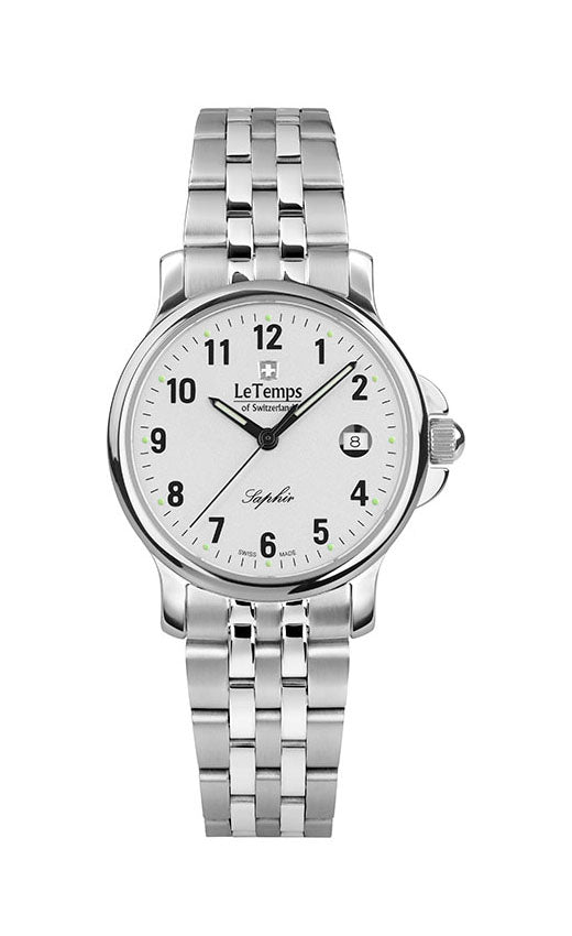 LeTemps ZAFIRA LADY SAPHIR QUARZ WATCH 50M