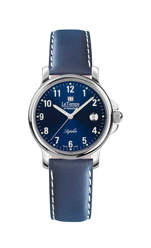 LeTemps ZAFIRA LADY SAPHIR QUARZ WATCH 50M