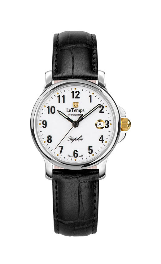 LeTemps ZAFIRA LADY SAPHIR QUARZ WATCH 50M