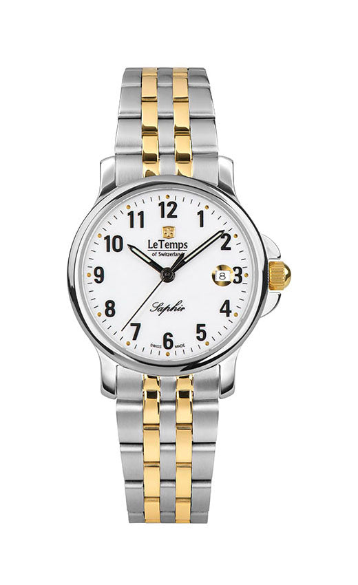 LeTemps ZAFIRA LADY SAPHIR QUARZ WATCH 50M