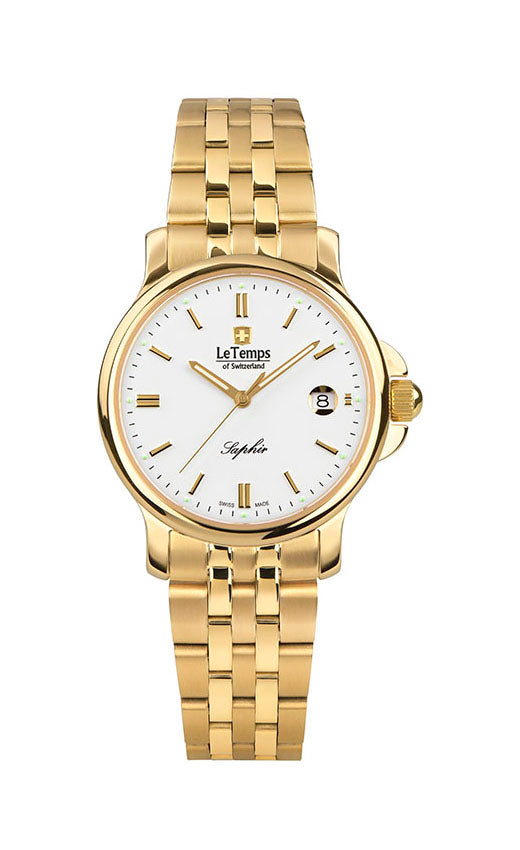 LeTemps ZAFIRA LADY SAPHIR QUARZ WATCH 50M