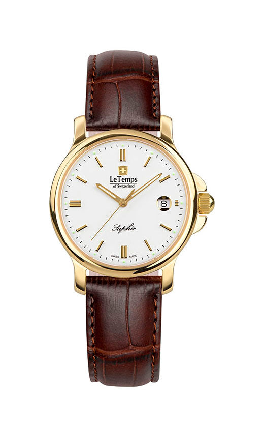 LeTemps ZAFIRA LADY SAPHIR QUARZ WATCH 50M