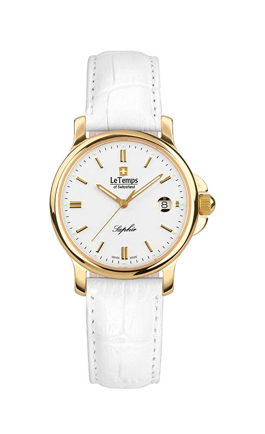 LeTemps ZAFIRA LADY SAPHIR QUARZ WATCH 50M