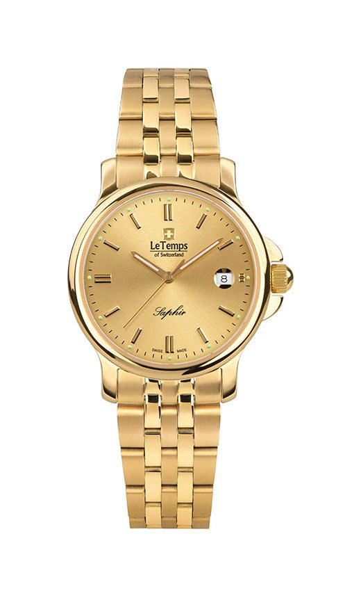 LeTemps ZAFIRA LADY SAPHIR QUARZ WATCH 50M